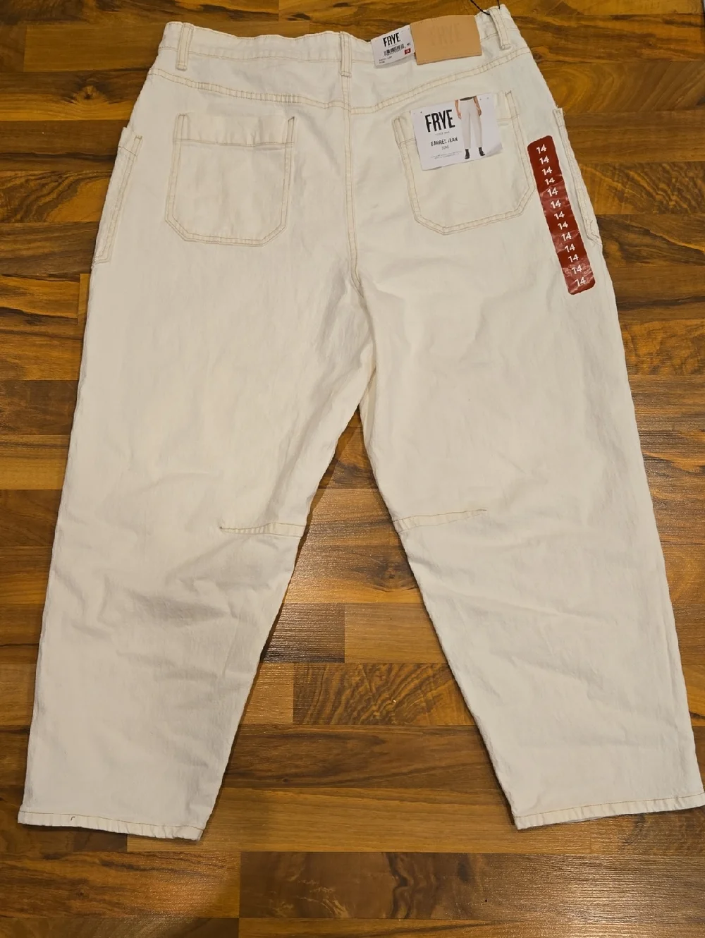 NWT Frye Barrel Jean High Waisted